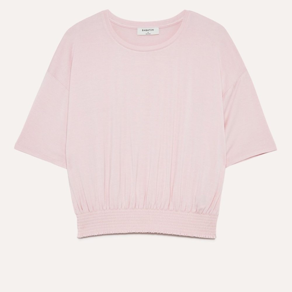 Babaton Ovadia Smocked Crop